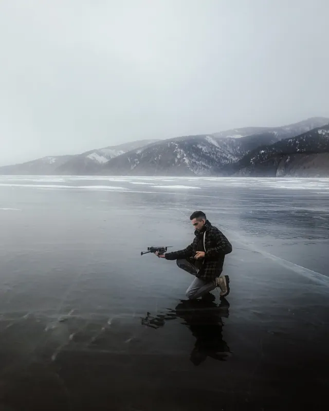 Байкал, Россия — уличная фотография, март 2022