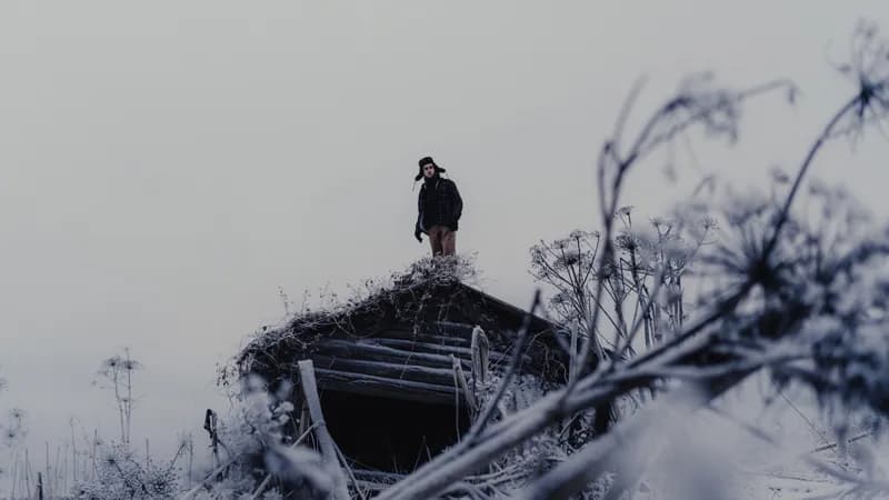 Белая Холуница, Россия — уличная фотография, ноябрь 2022